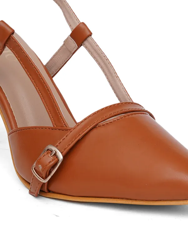 Tan_Faux_Leather_Pointed_Toe_Slingback_Heels_For_Women