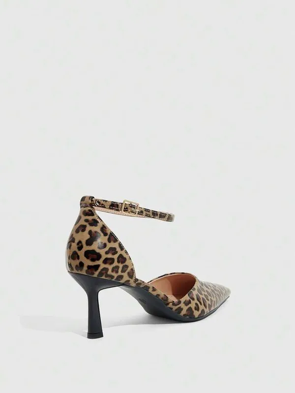 Leopard_Print_Patent_Ankle_Strap_Kitten_Heel_Pumps_For_Women