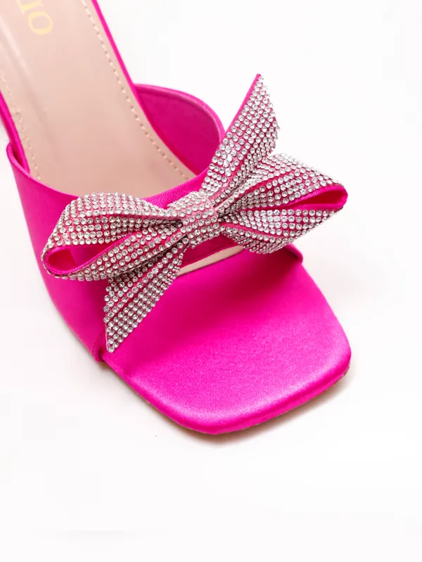 Pink_Satin_Diamante_Bow_Block_Heel_Sandal_For_Women