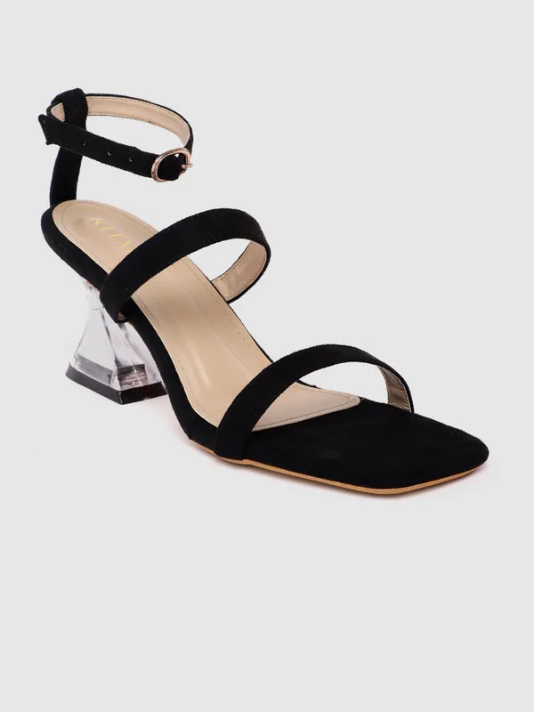 Black_Suede_Strappy_Transparent_Block_Heel_Sandals_For_Women