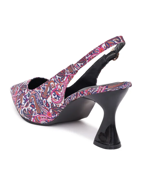 Multicolor_Paisley_Print_Slingback_Block_Heel_Sandals_For_Women