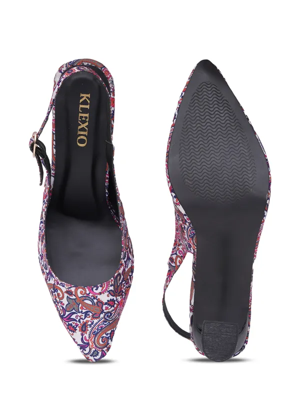 Multicolor_Paisley_Print_Slingback_Block_Heel_Sandals_For_Women