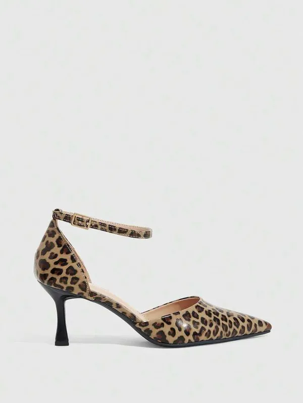 Leopard_Print_Patent_Ankle_Strap_Kitten_Heel_Pumps_For_Women
