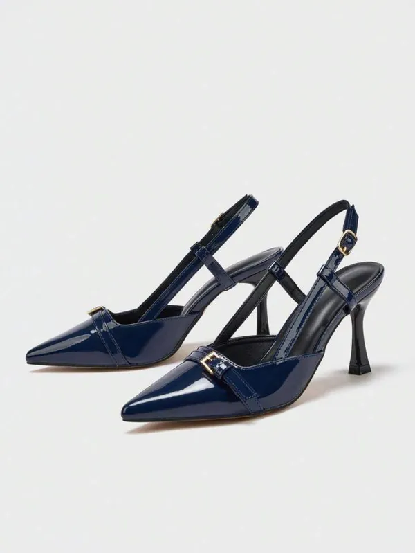 Navy_Patent_Slingback_Pointed_Toe_Heels_For_Women