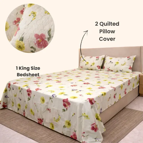 Lime_Bloom_Soft_Cotton_King_Size_Bedsheet