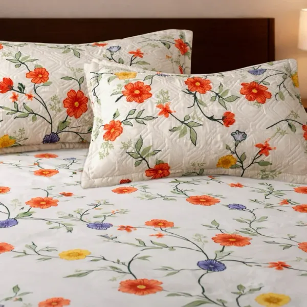 Multi_Floral_Soft_Cotton_King_Size_Bedsheet