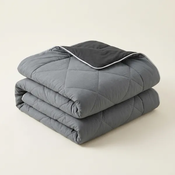 Fountain_Grasses_Peached_Microfiber_Single_Bed_Reversible_Comforter_Grey