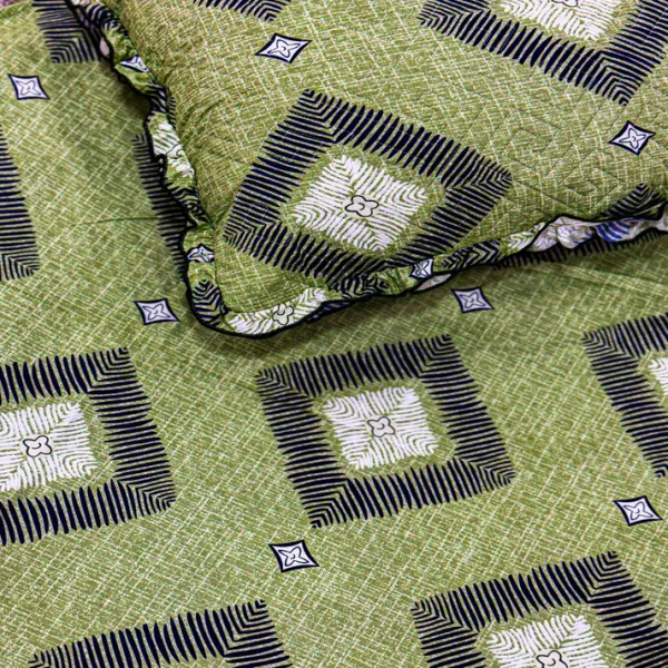 Baby_Breath_Soft_Cotton_Single_Bed_3Pcs_Bed_Set_Rhombus