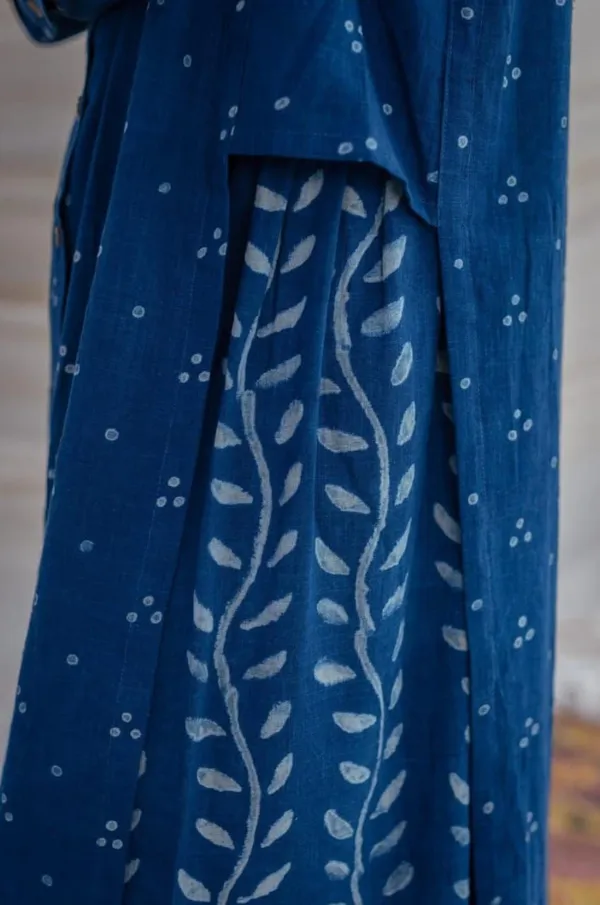 Blue_Cotton_Straight_Printed_Kurta_Palazzo_Set_For_Women