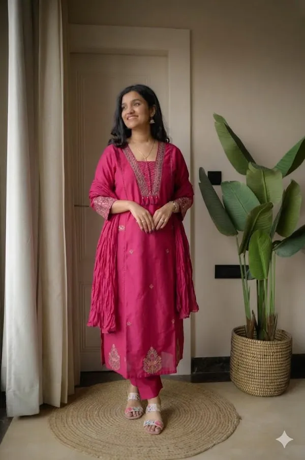 Pink_Cotton_Relaxed_Embroidered_Kurti_Set_For_Women