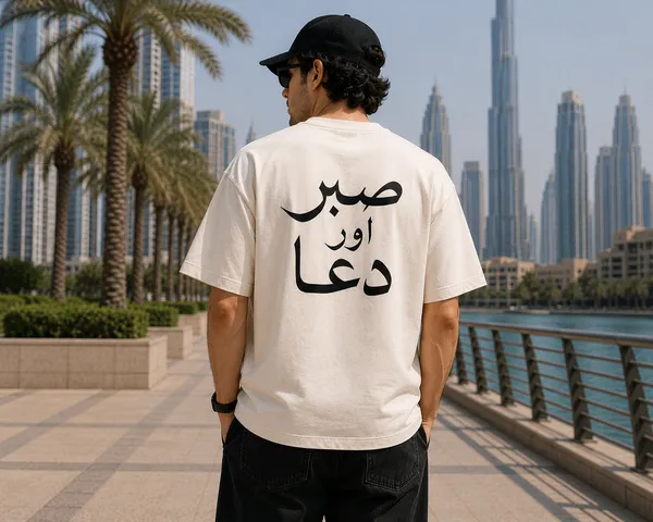 Off_White_Cotton_Oversized_Sabr_Aur_Dua_Graphic_T-Shirt_For_Unisex