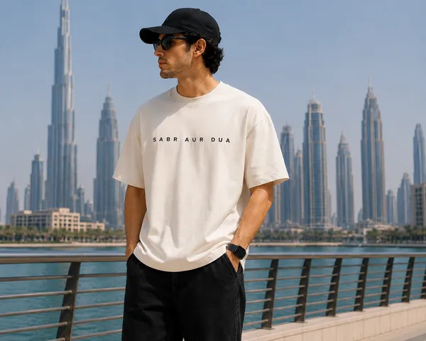 Off_White_Cotton_Oversized_Sabr_Aur_Dua_Graphic_T-Shirt_For_Unisex