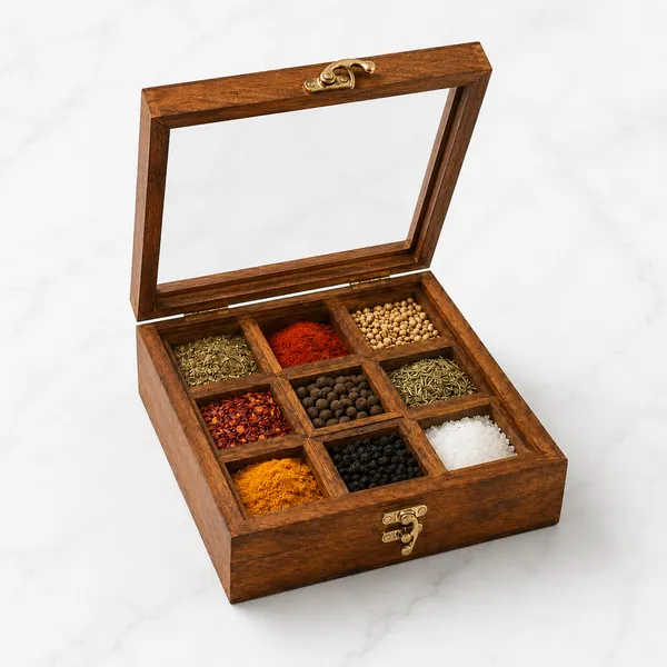 Acacia_Wood_9_Compartment_Glass_Lid_Spice_Box