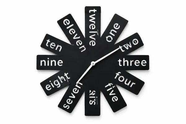 Mdf_Starburst_Typographic_Word_Wall_Clock_Black