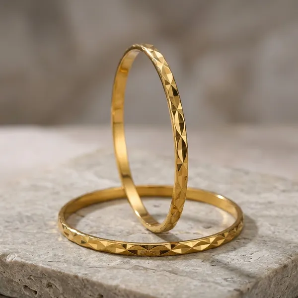 Gold_Plated_Stainless_Steel_Patterned_Bangles_pair_For_Women