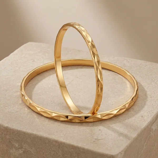 Gold_Plated_Stainless_Steel_Patterned_Bangles_pair_For_Women
