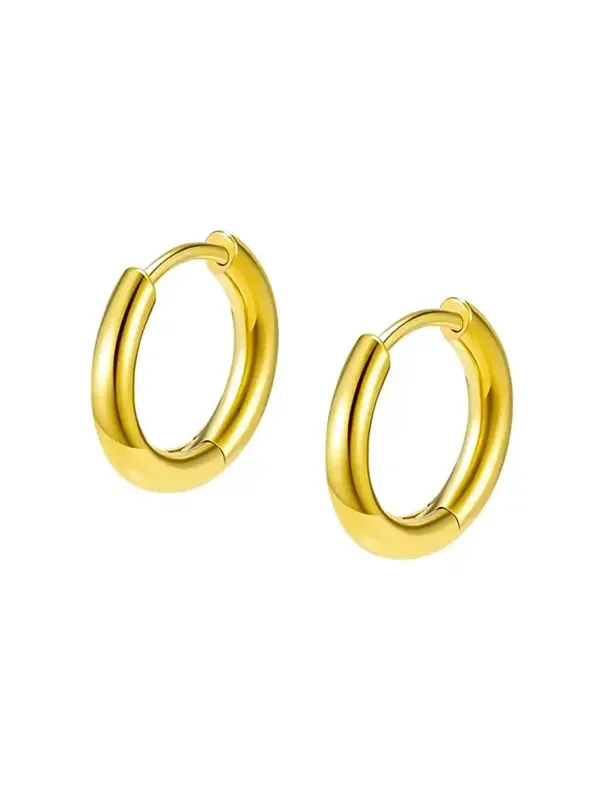 Gold_Plated_Stainless_Steel_Contemporary_Hoop_Earrings_For_Women