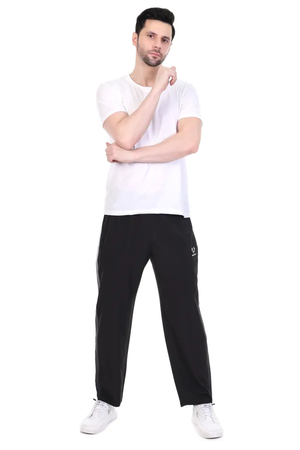 HYPE_BORN_Black_With_Grey_Multicolour_Side_Panel_Regular_Fit_Light_Weight_Track_Pants