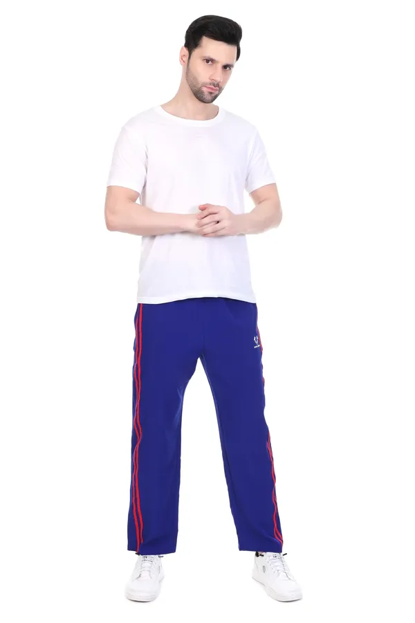 HYPE_BORN_Royal_Blue_&_Red_Lightweight_Regular_Fit_Track_Pants_with_Side_Stripes_&_Drawstring_Waist