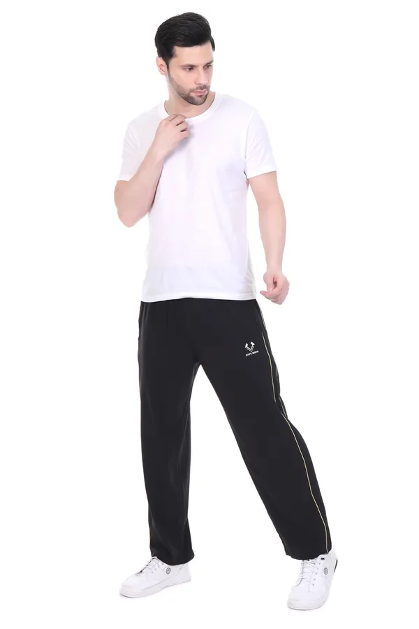 HYPE_BORN_Black_&_Yellow_Lightweight_Regular_Fit_Track_Pants_with_Contrast_Side_Piping