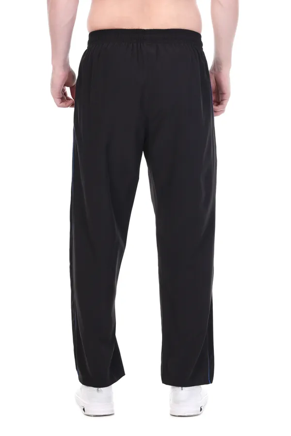 HYPE_BORN_Black_&_Royal_Blue_Lightweight_Regular_Fit_Track_Pants_with_Contrast_Side_Piping