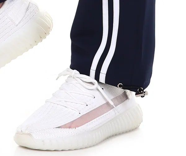COISTICH_Navy_Blue_Edge_Relaxed_Fit_Track_Pants_With_Side_Stripe_&_Adjustable_Anklet