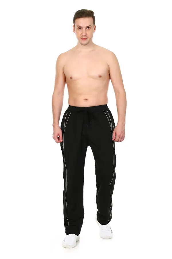 COISTICH_Black_EdgeLine_Curve_Piping_Relaxed_Fit_Pants_|_Street-Ready_Style