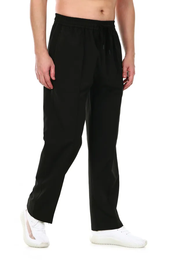 COISTICH_Black_TailoredLine_Relaxed_Fit_Track_Pants_|_Front_Seam_Design