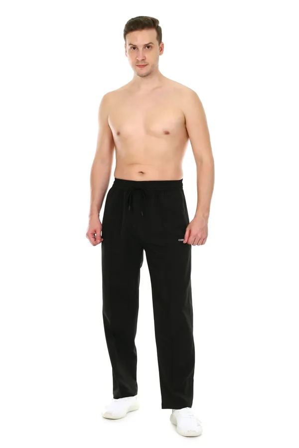 COISTICH_Black_TailoredLine_Relaxed_Fit_Track_Pants_|_Front_Seam_Design