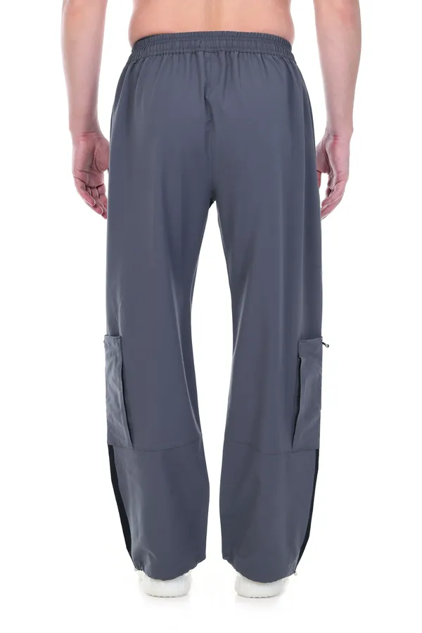 COISTICH_Street_Edition_Charcoal_Grey_Loose_Fit_Cargo_Pant_With_Adjustable_Anklet_&_Multi_Utility_Pockets