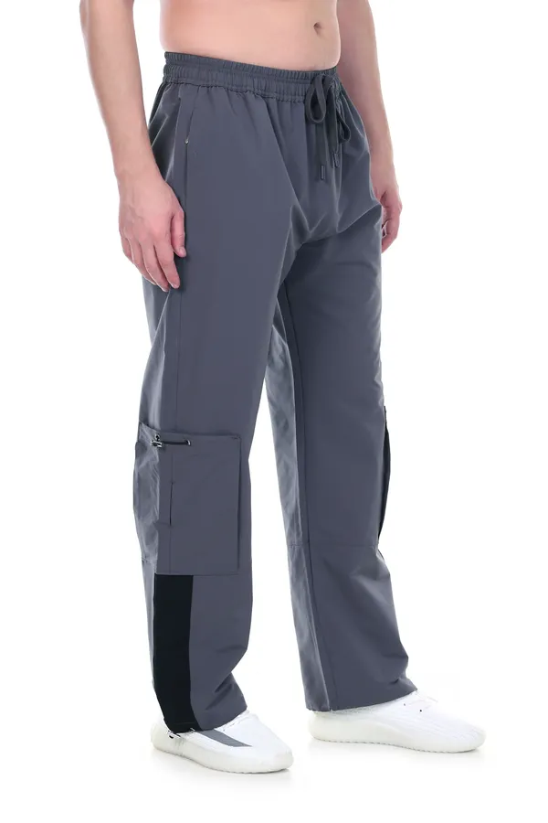 COISTICH_Street_Edition_Charcoal_Grey_Loose_Fit_Cargo_Pant_With_Adjustable_Anklet_&_Multi_Utility_Pockets