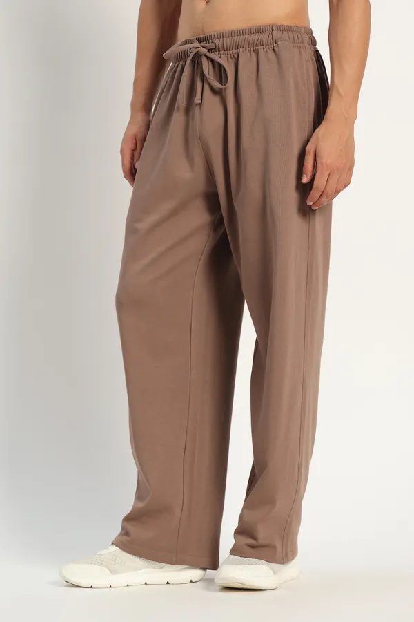 Coistich_Men's_Cocoa_Brown_Relaxed_Fit_Track_Pants_|_100%_Cotton_Joggers_|_Loose_Fit
