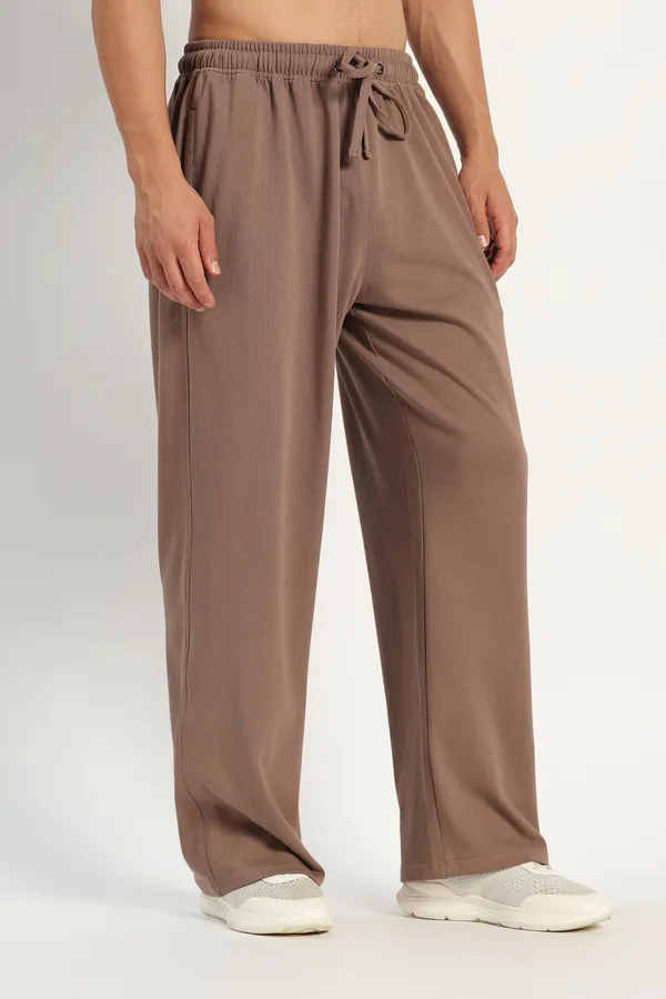 Coistich_Men's_Cocoa_Brown_Relaxed_Fit_Track_Pants_|_100%_Cotton_Joggers_|_Loose_Fit