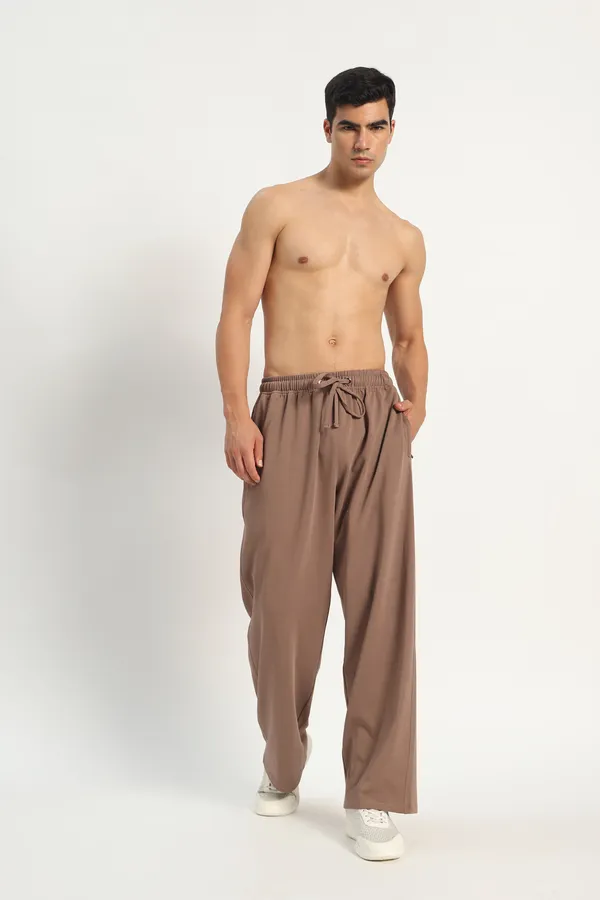 Coistich_Men's_Cocoa_Brown_Relaxed_Fit_Track_Pants_|_100%_Cotton_Joggers_|_Loose_Fit
