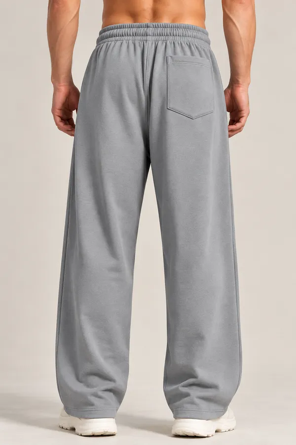 Coistich_Men's_Grey_Relaxed_Fit_Track_Pants_|_100%_Cotton_Joggers_|_Loose_Fit
