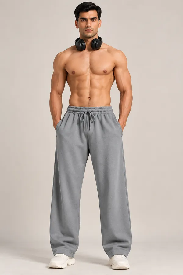 Coistich_Men's_Grey_Relaxed_Fit_Track_Pants_|_100%_Cotton_Joggers_|_Loose_Fit