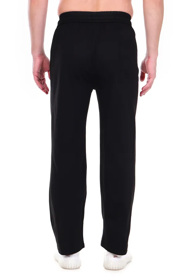 HYPE_BORN_Black_Loose_Fit_Jogger_With_Sword_Print