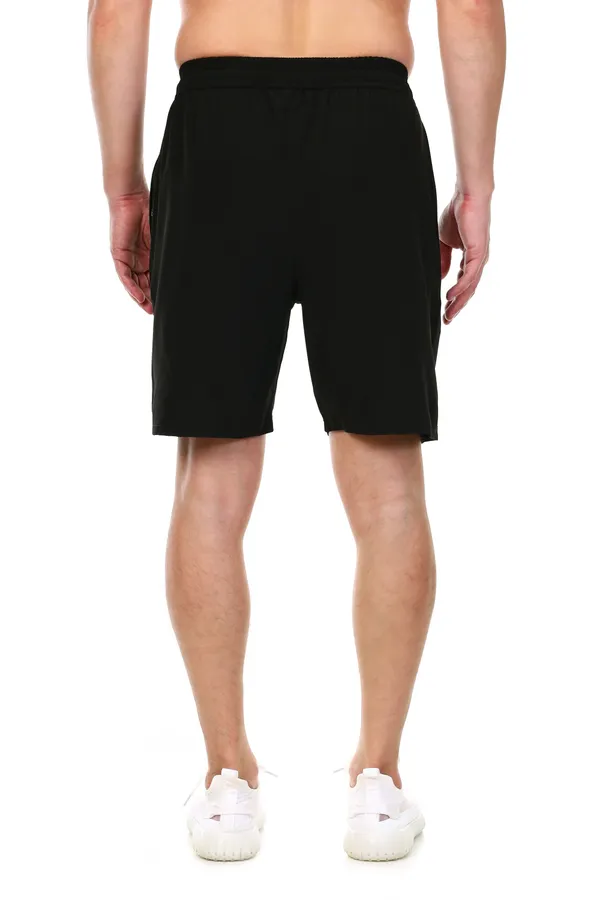 HYPE_BORN_Black_Athletic_Printed_Light_Weight_Shorts_with_Side_Pockets