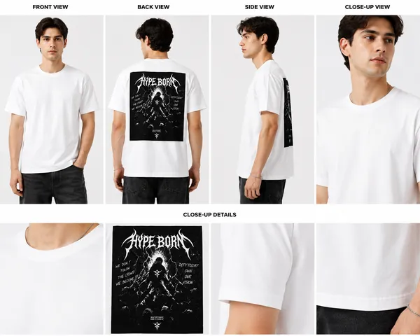 HYPE_BORN_White_Streetwear_Printed_Cotton_Round_Neck_T-Shirt