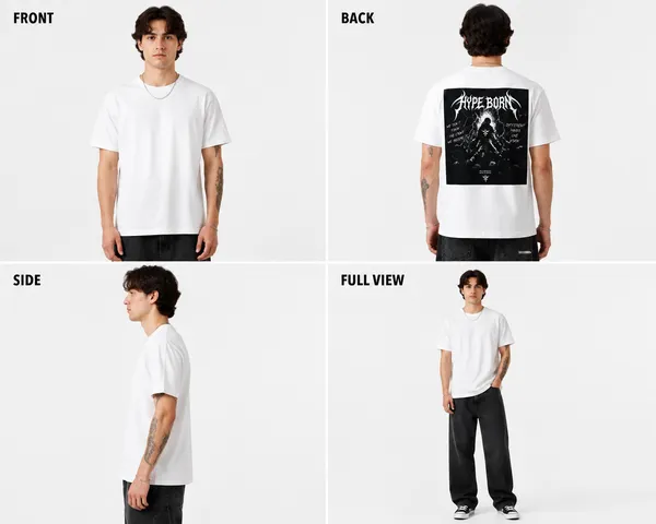 HYPE_BORN_White_Streetwear_Printed_Cotton_Round_Neck_T-Shirt