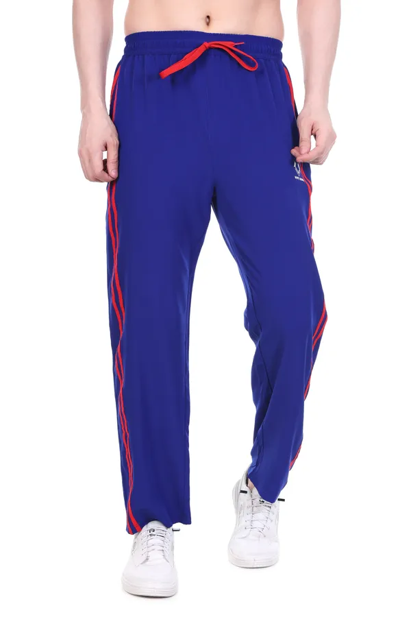 HYPE_BORN_Royal_Blue_&_Red_Lightweight_Regular_Fit_Track_Pants_with_Side_Stripes_&_Drawstring_Waist