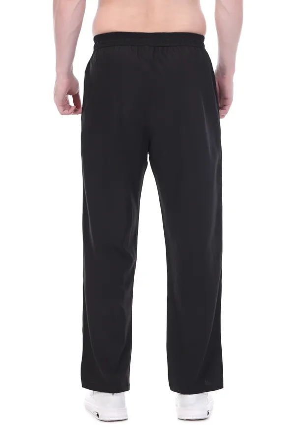 HYPE_BORN_Black_&_Royal_Blue_Lightweight_Regular_Fit_Track_Pants_with_Side_Stripes_&_Drawstring_Waist