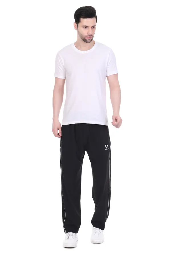 HYPE_BORN_Black_&_White_Lightweight_Regular_Fit_Track_Pants_with_Contrast_Side_Piping