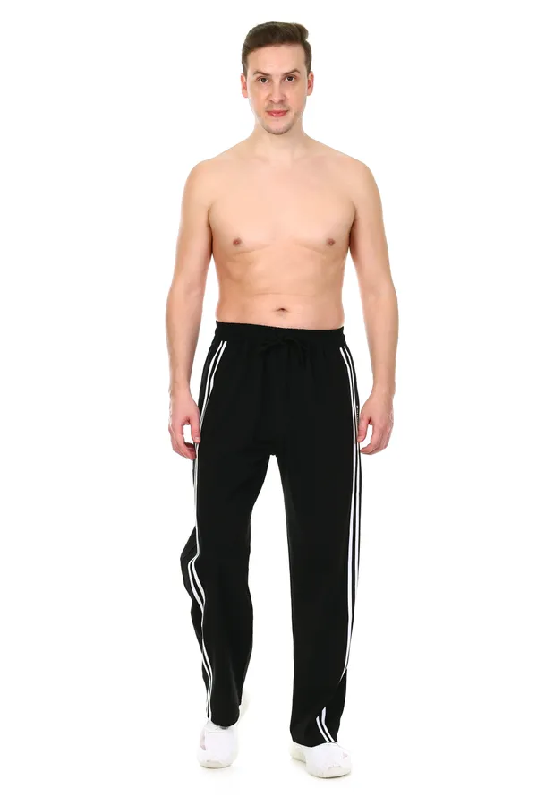 COISTICH_Black_&_White_Dual_Stripe_Relaxed_Fit_Track_Pants