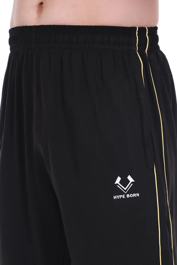 HYPE_BORN_Black_&_Yellow_Lightweight_Regular_Fit_Track_Pants_with_Contrast_Side_Piping