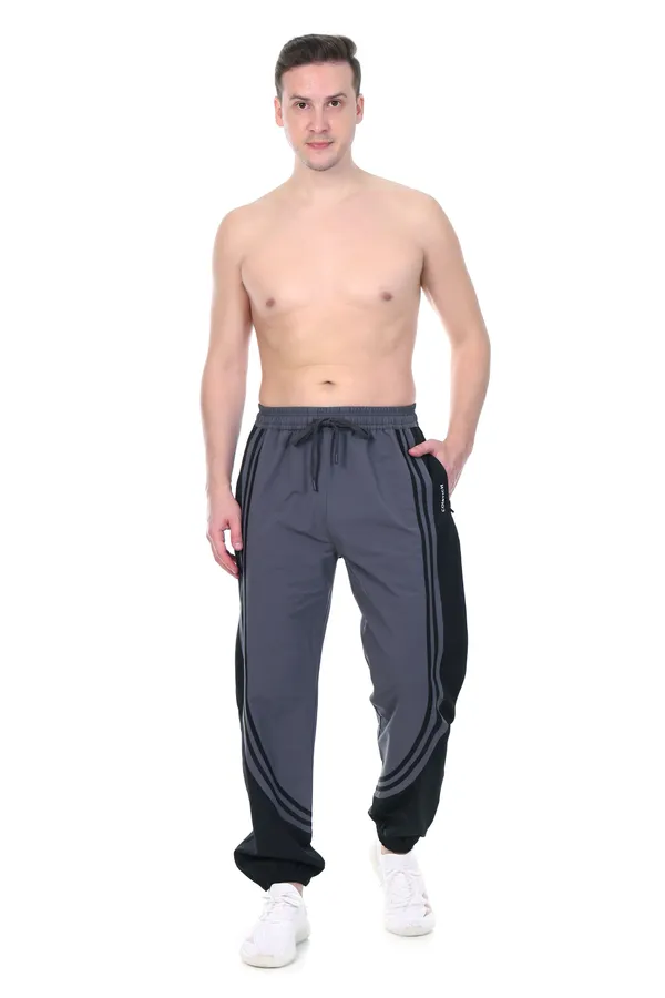 COISTICH_Charcoal_Grey_CurveLine_Cuffed_Joggers_–_Street_Flex_Edition