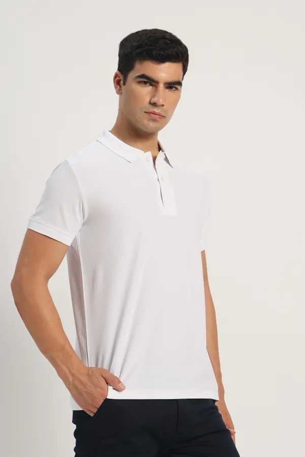 HYPE_BORN_White_Solid_Regular_Fit_Polo_T-Shirt