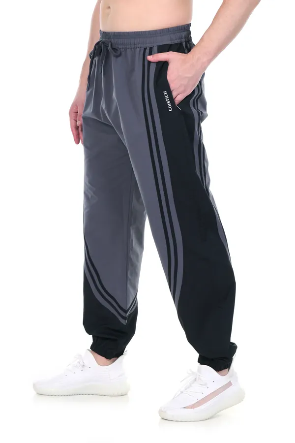COISTICH_Charcoal_Grey_CurveLine_Cuffed_Joggers_–_Street_Flex_Edition