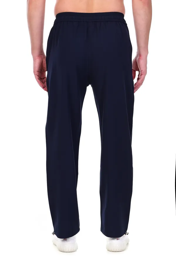 COISTICH_Navy_Blue_Edge_Relaxed_Fit_Track_Pants_With_Side_Stripe_&_Adjustable_Anklet