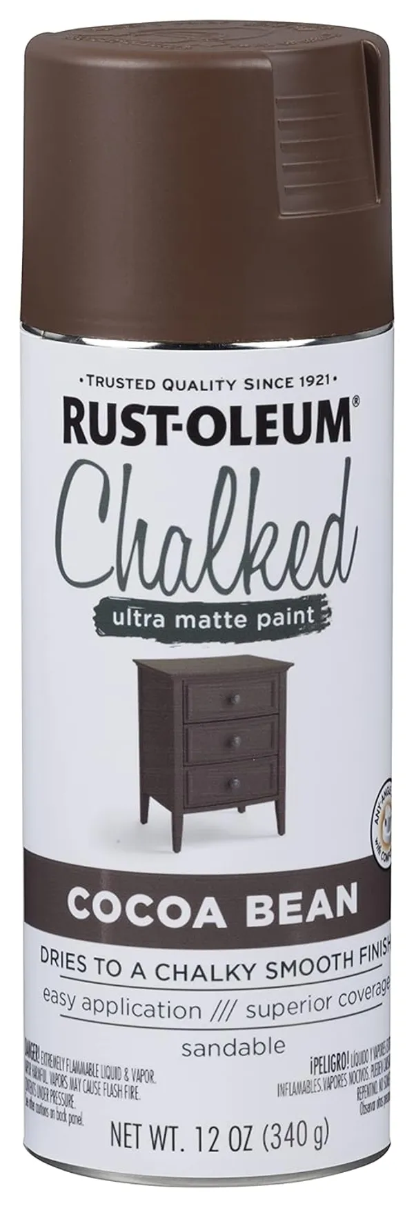Rust-Oleum_Chalked_Ultra_Matte_Spray_Paint_Cocoa_Bean_340G